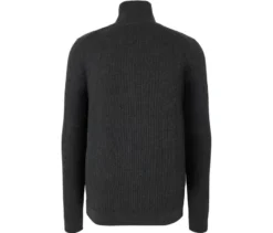 Strickjacke, anthrazit meliert