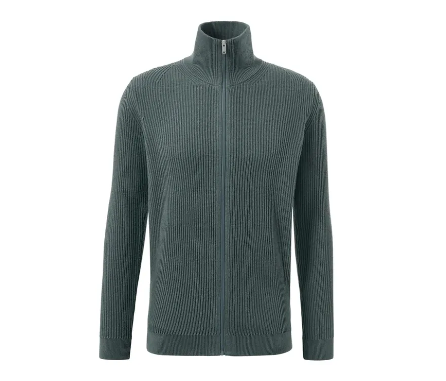 Strickjacke, salbei