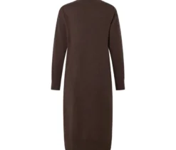 Strickkleid mit Cashmere, braun