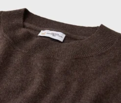 Strickkleid mit Cashmere, braun