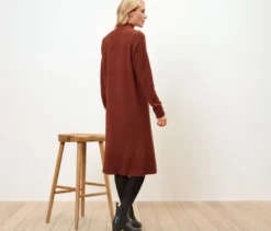 Strickkleid mit Wollanteil