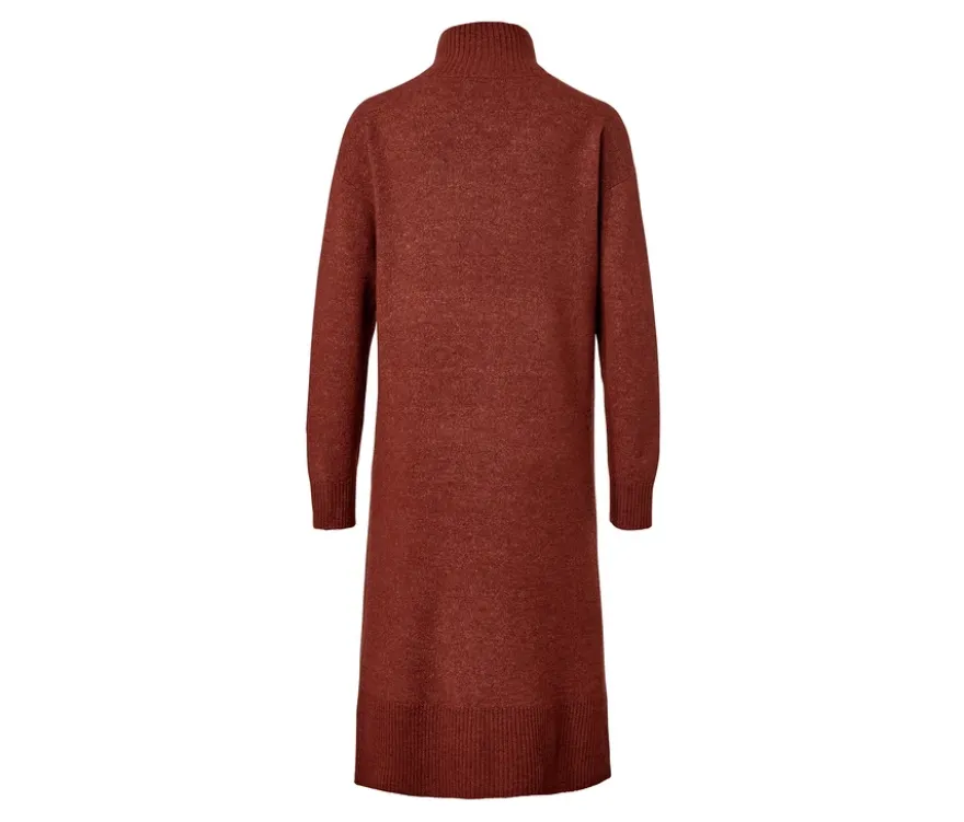 Strickkleid mit Wollanteil