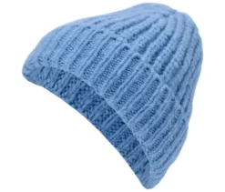 Strickmütze, blau
