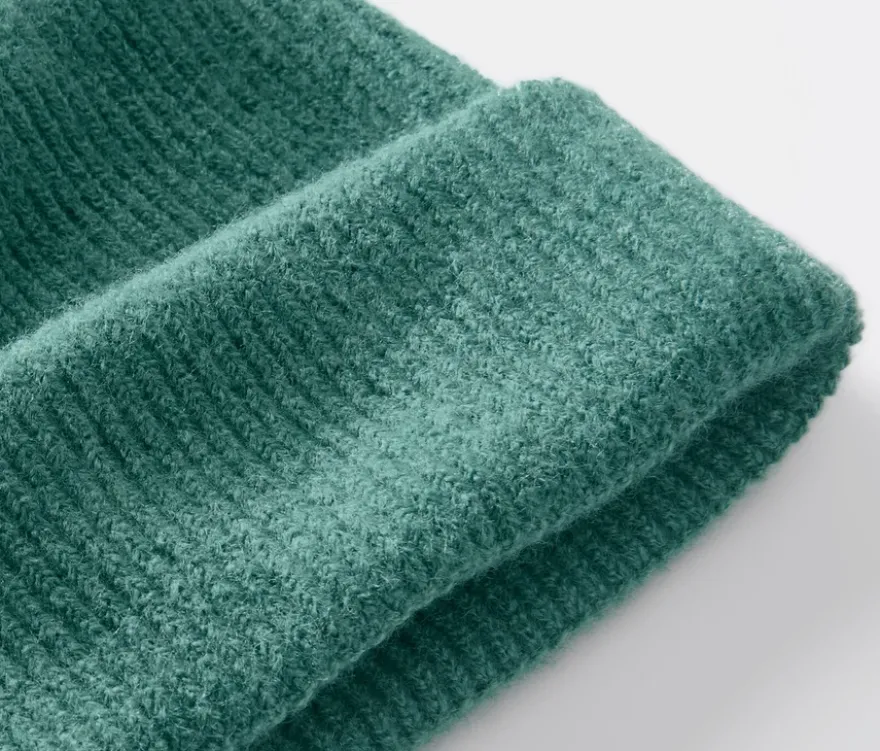 Strickmütze, grün