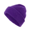 Strickmütze, lila