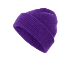 Strickmütze, lila