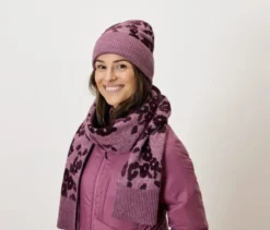 Strickmütze mit Wollanteil