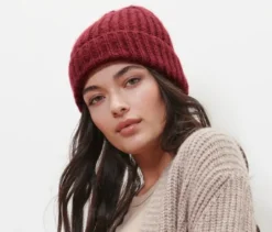 Strickmütze mit Wolle