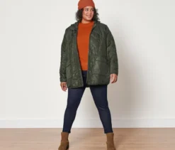Strickmütze mit Wolle, orange