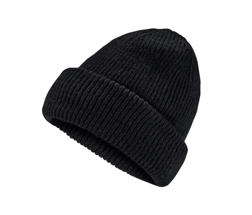 Strickmütze, schwarz