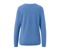 Strickpullover, blau