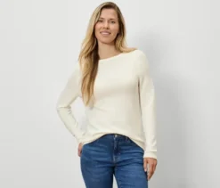 Strickpullover, creme