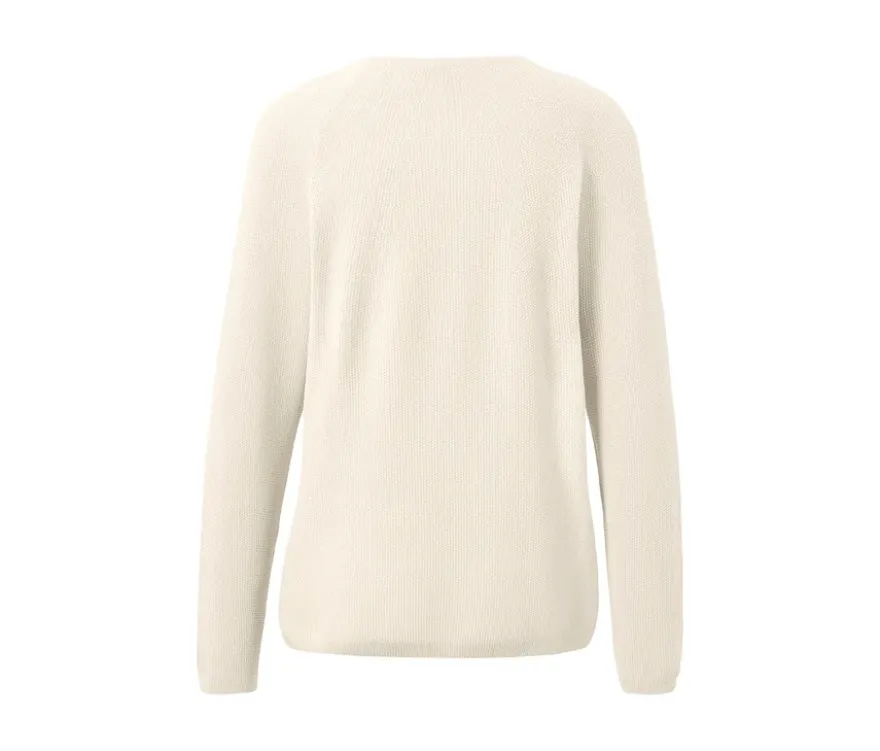 Strickpullover, cremeweiß