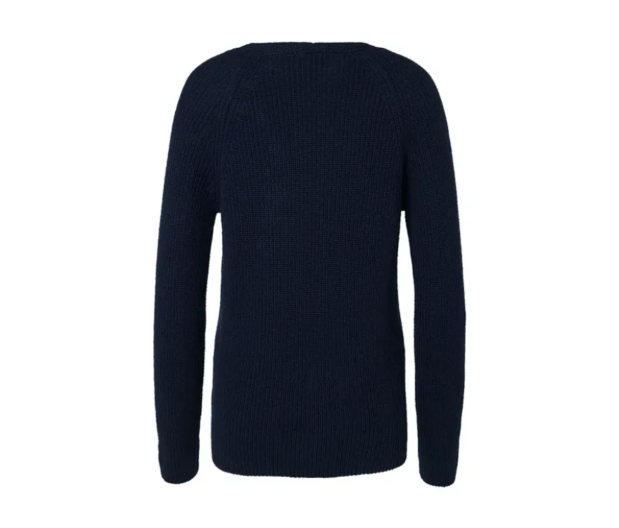 Strickpullover, dunkelblau