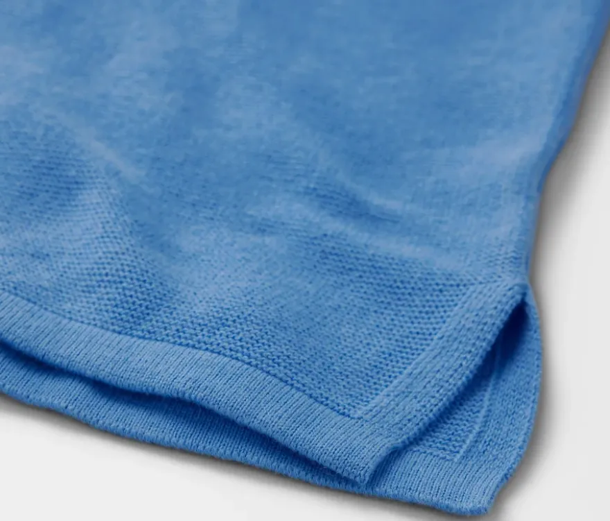 Strickpullover, hellblau