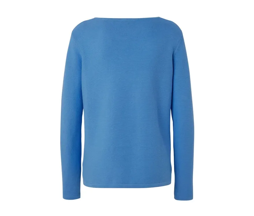 Strickpullover, hellblau