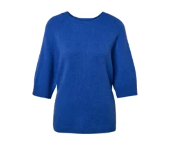 Strickpullover, kobaltblau
