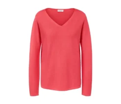 Strickpullover, koralle