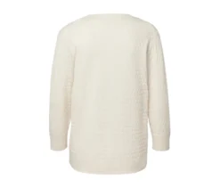 Strickpullover mit Struktur