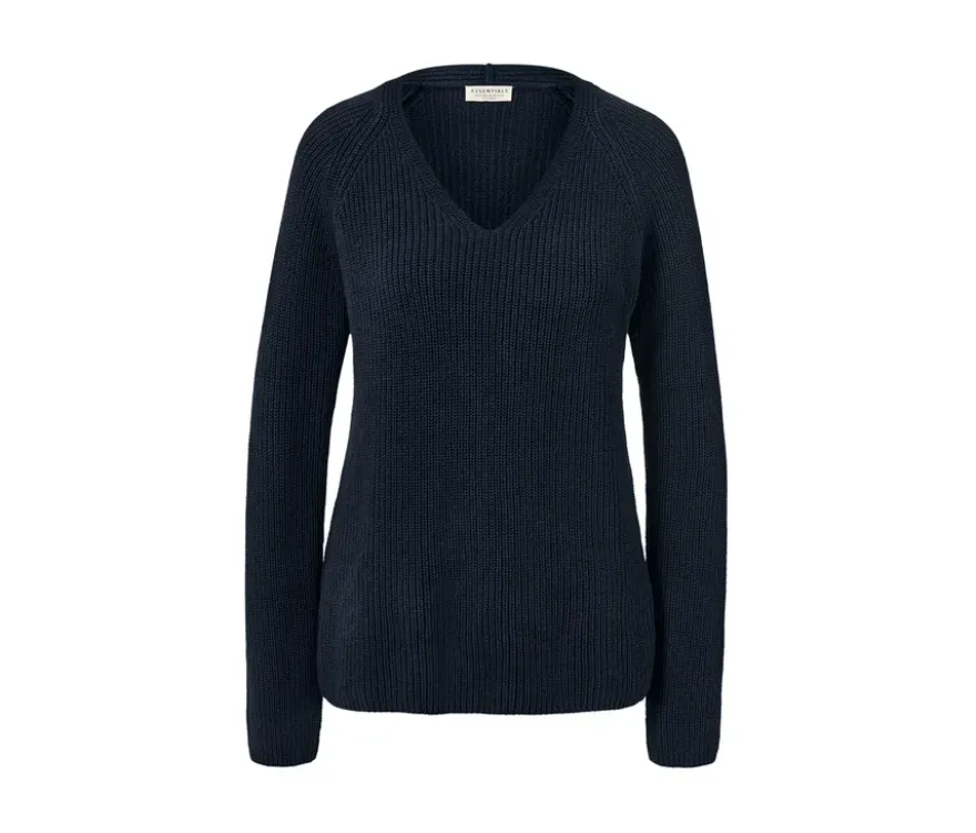 Strickpullover, navy