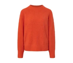 Strickpullover, orange