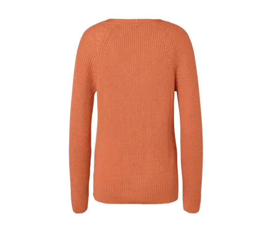 Strickpullover, peach