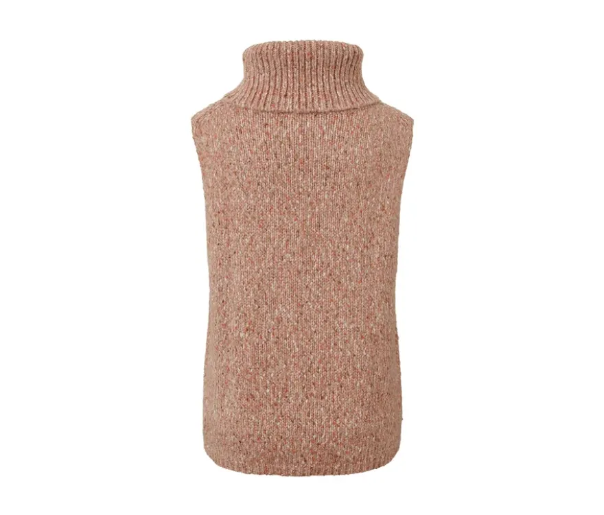 Strickpullunder mit Zopfmuster
