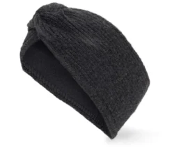 Strick-Stirnband, anthrazit