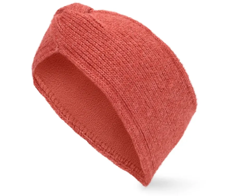 Strick-Stirnband, orange