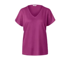 Strukturiertes Shirt, berry