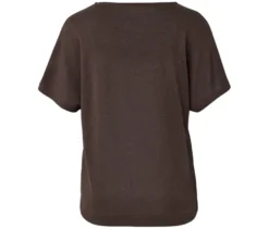 Strukturiertes Shirt, braun