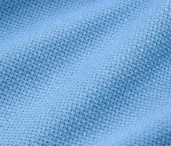 Strukturiertes Shirt, hellblau