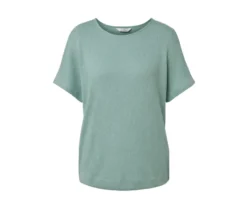 Strukturiertes Shirt, salbei