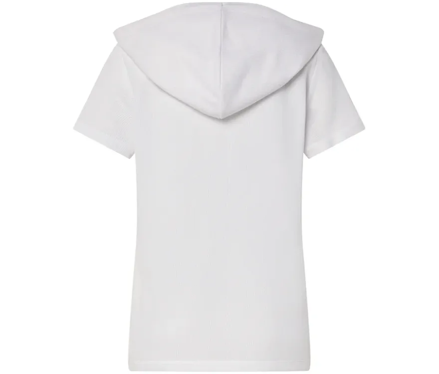 Strukturiertes Shirt, weiß