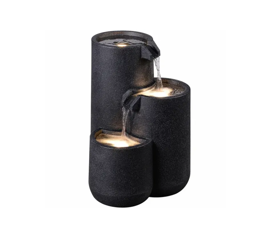 3-stufiger LED-Gartenbrunnen »Brahma«