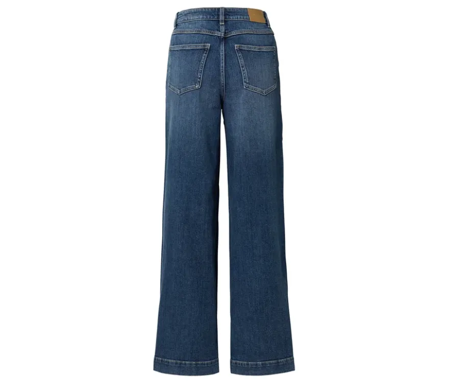 Super Wide Jeans ‒ Fit »Lexi«, mid blue denim