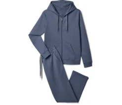 Sweat-Hausanzug, rauchblau