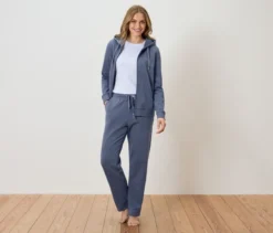 Sweat-Hausanzug, rauchblau