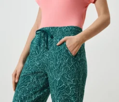 3/4-Sweathose, Alloverprint