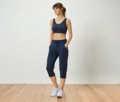 3/4-Sweathose, navy