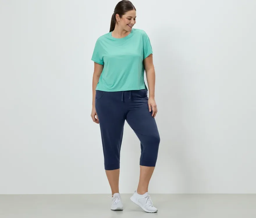 3/4-Sweathose, navy