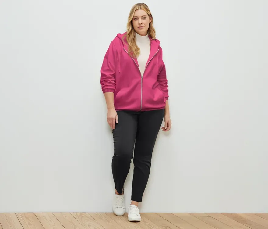 Sweatjacke, fuchsia