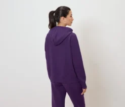 Sweatjacke, lila