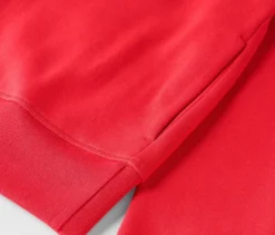 Sweatjacke, rot