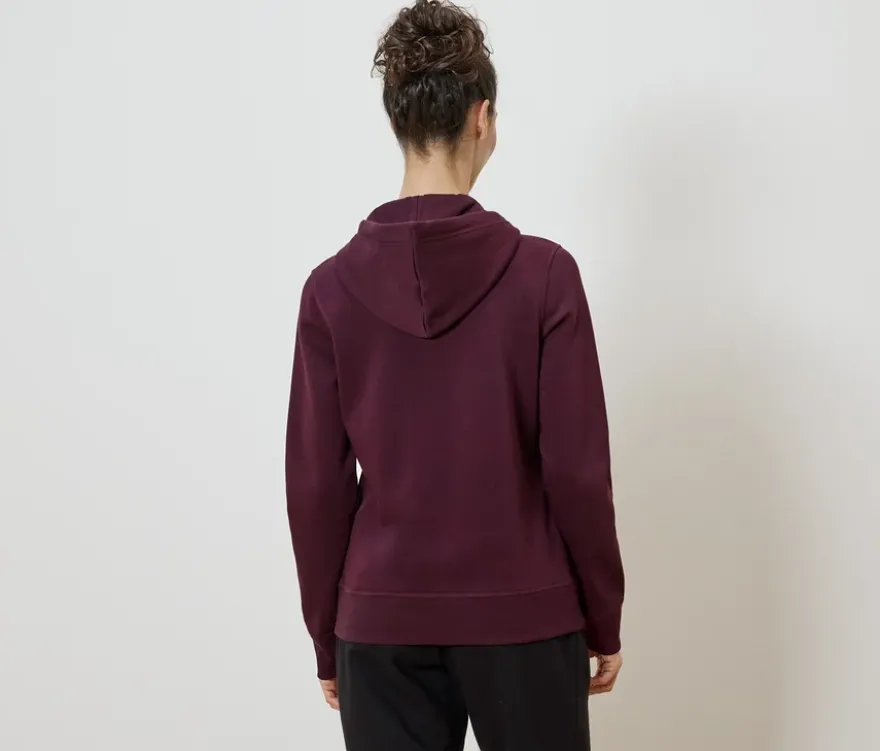 Sweatjacke, weinrot
