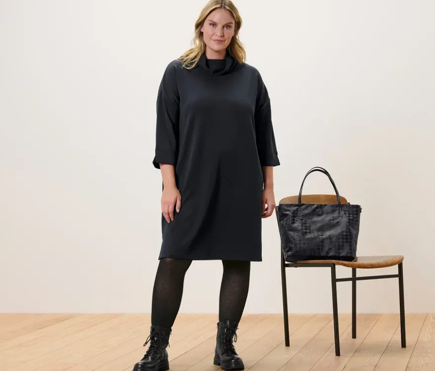 Sweatkleid aus Modalmix
