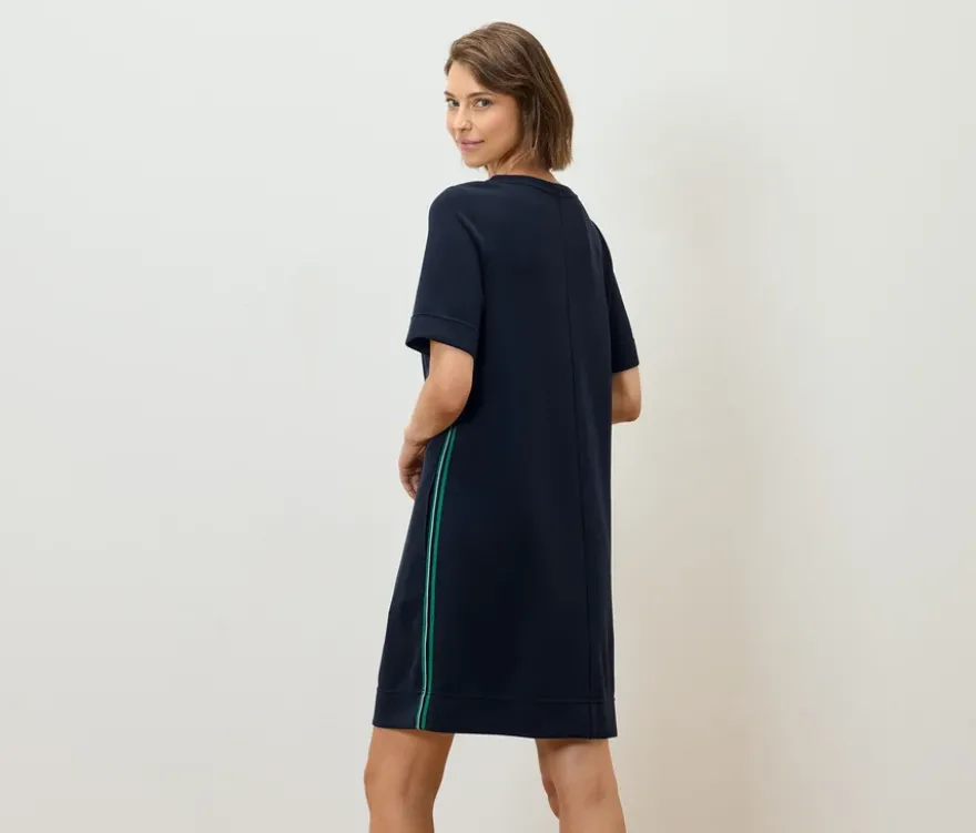 Sweatkleid, dunkelblau