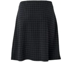 Sweatrock mit Hahnentritt-Jacquard
