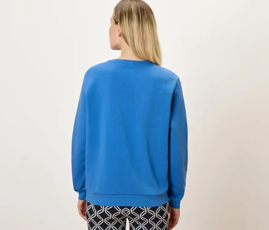 Sweatshirt, blau