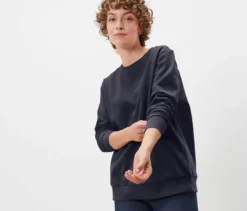 Sweatshirt, dunkelblau